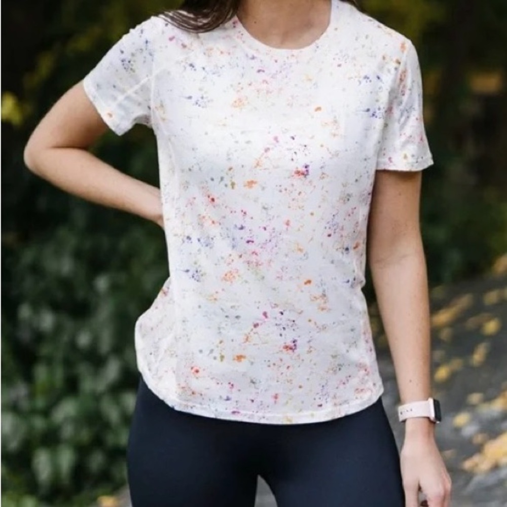 Zyia Splash Cloud Short Sleeve T Size  Medium